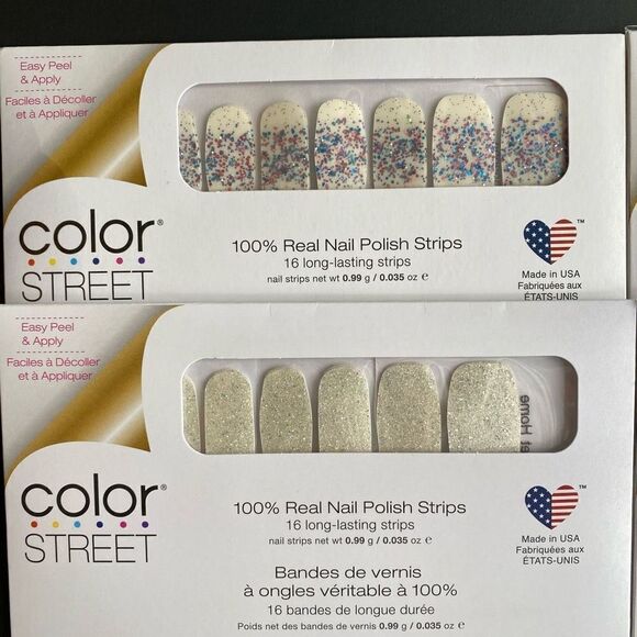 Color Street Bundle Less Bitter More Glitter Check Yourself Home Sleet Dripping - Picture 3 of 5